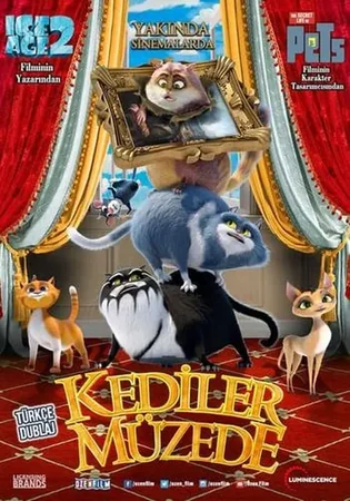 Kediler Müzede 2023 Full HD Türkçe Dublaj Film İzle