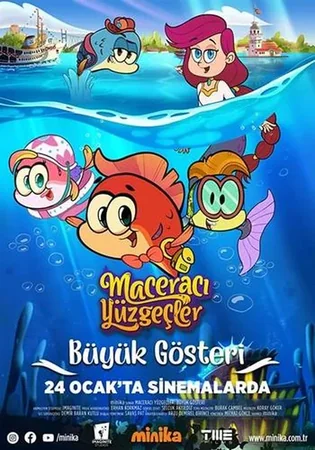 Maceracı Yüzgeçler: Büyük Gösteri 2020 Full HD Türkçe Dublaj Film İzle