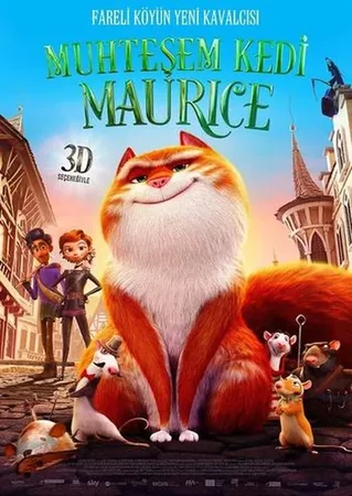 Muhteşem Kedi Maurice 2022 Full HD Türkçe Dublaj Film İzle